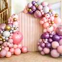 AerWo Balloon Arch Kit Balloon Arch Stand with Base, 9.35Ft & 6Ft High Free Bending Half Arch Balloon Stand for Wedding Birthday Party Baby Shower Yard Lawn Christmas Decorations