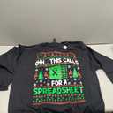 Oh this calls for a Spreadsheet Christmas sweater Excel Sweatshirt Size XL