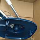 Rechargeable Pool Leaf Vacuum, 83GPM Powerful Suction Cordless Pool Skimmer for Inground & Above Ground Pools with 6.6Gal Leaf Catcher Bag and Telescopic Pole for Heavy Debris Areas