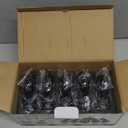 TICONN Office Chair Caster Wheels Set of 5 for Tile, Hardwood Floors and Carpets, Universal Fit for Most Chairs (Black)