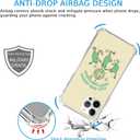 Dancing Frogs Case Compatible with iPhone 16 Pro, Hippie Frogs Case for iPhone 16 Pro, Cool TPU Shockproof Case Cover