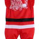 TOLOCO 4.92 FT Hanging Santa Claus, Christmas Decorations, Christmas Ornaments for Roof, Porch, Gutter, Balcony, Christmas Decor Outdoor and Indoor