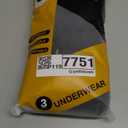 BATTEWA Full Coverage Incontinence Underwear for Men Overnight Leak Proof Boxer Briefs Protective Underpants for Male Bladder Control Absorbency 100ml, 3Pack (L, Black)