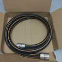 Giraffe Tools Garden Hose 5/8", Custom Length, Heavy Duty, No Kink, Flexible, Rubber Garden Hose, Leakproof Water Hose, 600 Burst PSI, 5ft Female to Female Hose