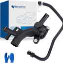 Engine Coolant Housing Water Outlet with Hose - Repalcement for Chevy Cruze, Sonic, Trax and Buick Encore 1.4L - Replaces 25193922, 13251447 and More