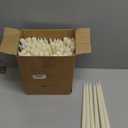 Retisee 100 Pcs 11 Inch Flameless Taper Candles LED Candles Bulk Battery Operated Taper Candle Flickering LED Candlesticks for Halloween Christmas Birthday Wedding Party Decor (Classic Style, Ivory)