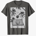 Retro Hip Hop Y2K Vintage Edgy Urban Streetwear Basketball T-Shirt L