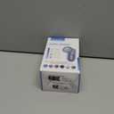 BEAUTURAL Fabric Shaver and Lint Remover, Sweater Defuzzer with 2-Speeds, 2 Replaceable Stainless Steel Blades, Battery Operated, Remove Clothes Fuzz, Lint Balls, Pills, Bobbles Gray