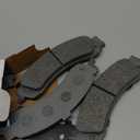 ACDelco Silver Rear Brake Pad Set with Wear Sensor 14D834M | GM 19286124 Semi-Metallic Rear Brake Pads for Select Cadillac, Chevy, Chevrolet, GMC, and more