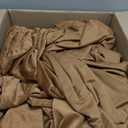 H.VERSAILTEX Velvet 4 Piece High Stretch Sofa Slipcover Cover Furniture Protector Form Fit Luxury Thick Velvet Extra Large Sofa Cover for 3 Cushion Couch Width Up to 105 Inch (XL Sofa, Caramel)