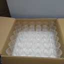 36-Pack Clear Glass Cylinder Vases 2.6"x8" Bulk Wholesale Party Supplies, Wedding/Baby Shower Decor, Tall Vases & Candle Holders for Floral