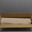 Miyaya Large Canvas Teepee Play Tent Indian Play Tent with Carry Case,5 Poles Design (White)