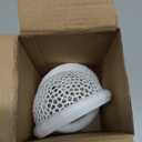 2PCS Floating Betta Hammock & Shrimp Cave, 3D Printed Fish Tank Accessories Aquarium Decor with Fish Feeding Ring Resting Spot Hideout for Betta, Shrimp and Small Fish Tank(White)