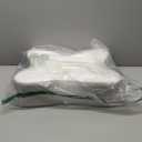 DONAMA Cervical Pillow for Neck and Shoulder,Contour Memory Foam Pillow,Ergonomic Neck Support Pillow for Side Back Stomach Sleepers with Pillowcase (Queen Size 24.8"Lx14.96"Wx5.51"H, Light Grey)