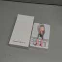 Pinkiou Heated Eyelash Curler for Women USB Rechargeable Lash Curler Long Lasting Ironing Electric Eyelash Curler with Silcone Pad Replacable Great Makeup Tools for Her