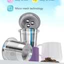 Stainless Steel Reusable Coffee Pods with 3 Holes, For Compatible with Ninja Coffee Maker, compatible with Ninja Coffee Makers (CFP201, CFP300, CFP301, CFP305, CFP307, CFP400) (2)