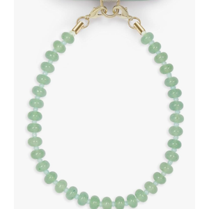 Natural Stone Phone Charm, Beaded Healing Phone Wrist Strap, Handmade Cellphone Chain Lanyard with Tether Tab