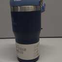 Stanley IceFlow Stainless Steel Tumbler - Vacuum Insulated Water Bottle for Home, Office or Car Reusable Cup with Straw Leak Resistant Flip Cold for 12 Hours or Iced for 2 Days, Navy, 20OZ