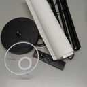 Smart LED Floor Lamp with APP Control & RGB Colors - Dimmable Standing Lamp for Living Room, Bedroom, Gaming - Remote, Timer, 9W Bulb Included, 67" Modern Tall Lamp (black pole + white shade)