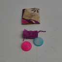 EcoBlossom Reusable Menstrual Disc with Removal String - The Most Reliable Medical Grade Silicone Period Discs - Comfortably use for 12 Hours (Small Pack of 2, Rose & Teal)