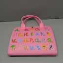 Gojmzo Busy Board Montessori Toys for Toddler Girl Birthday Gifts, Busy Book Sensory Toys for Toddlers, Learning Educational Toddler Travel Activities Pink/P8