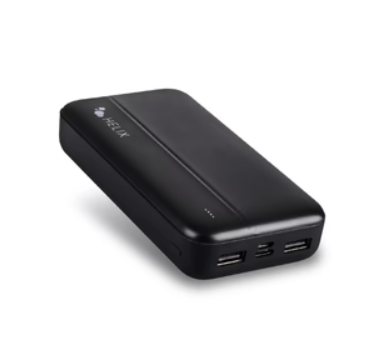 Power Bank HELIX, Charger for iPhone And for Laptop With Cable Type C
