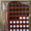 SPORT BEATS Giant Wooden 4 in a Row Connect Game 2.7 Ft Indoor/Outdoor, 33.2 inches x 29 inches x 3.3 inches