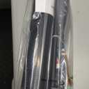 96 Inch Wide Reinforced Retractable Baby Gate with Support Rods, Extra Long Dog Gate Retractable Gate Outdoor Gates for Decks, Prevent Crawling Under Extra Long Baby Gates for Large Openings, Black