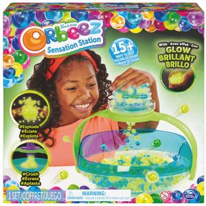 Orbeez Sensations Station Set - Glow in the Dark & Colourful Original Water Beads Kit for Creative Fun from 6 Years