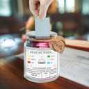 Bible Verse Jar for Women Men Teens Church, Inspirational Read Me When Bible Verses Jar Handmade 90 Color Coded Daily Prayer Cards, Mothers Day Gift Christian Gifts Hope Accessories