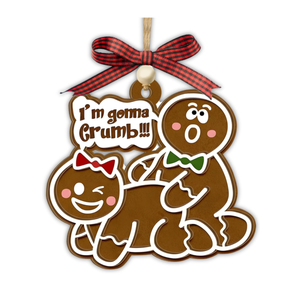 Funny Christmas Ornaments for Adults 2025  Naughty Gingerbread Wooden Christmas Decorations, Inappropriate Gag Gifts for Couples, Men, Women  Funny Dirty Santa Gift Ideas