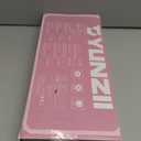 YUNZII B98 PRO QMK/VIA Wireless Mechanical Gaming Keyboard, 96% Layout with Numpad and Cute Cat Knob, BT/2.4G/USB-C, Pre-Lubed Switch Hot Swap Gasket, RGB for Win/Mac (Pink, Candy Linear Switch)