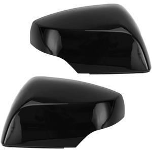 Fit for Subaru Forester 2014-2018 Car Door Side Mirror Covers Rearview Mirror Housing Caps 91059AJ200, 91059AJ210