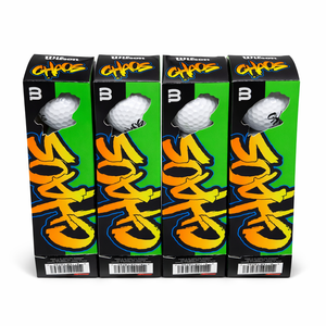 Wilson Chaos Golf Balls - 24 Balls (White)