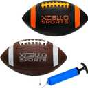 JR Football Assortment w/Pump (Pack of 2) (Junior - 10")