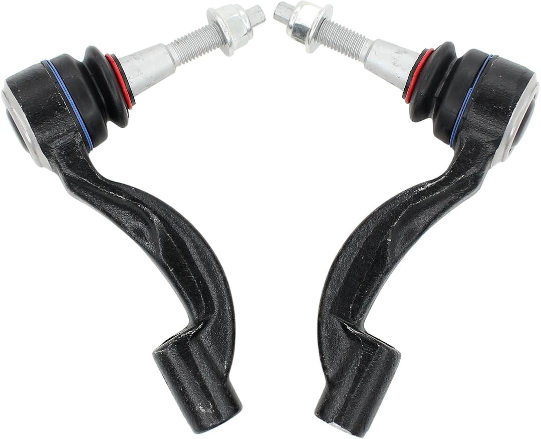 Front Left and Right Outer Tie Rod End for Cadillac ATS 2013-2019 RWD, CTS 2014-2019 RWD, Chevrolet Camaro 2016-2023 Rear Wheel Drive
