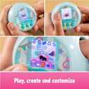 Punirunes, Interactive Digital Toy with 55 Squishy Characters Inside, Reacts to Touch, Color Display, Kids Toys for Ages 5 and up