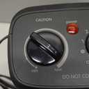 Space Heater, 1500W Electric Heaters Indoor Portable with Thermostat, PTC Fast Heating Ceramic Room Small Heater with Heating and Fan Modes for Bedroom, Office and Indoor Use