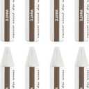 uxcell Wood Filler Stick, 8 Pcs Wax Sticks Wood Touch Up Markers, Furniture Crayons for Scratches Holes Crack Tables Desks Wooden Floors Repair Cover Ups, White