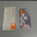 SURITCH for Samsung Galaxy S23 Plus Case, [Builtin Screen Protector] [DualLayer Protection ] Full Protection Shockproof Rugged Bumper Phone Cover for Samsung S23 Plus 6.6 Inch  White Calla Lily