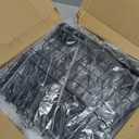 Over Sink Dish Drying Rack (Expandable Height/Length) Snap-On Design Large Dish Drainer Storage Counter Organizer 24" - 35.5"(L) x 12"(W) x 19" - 22"(H)