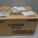 Dixie To Go Paper Coffee Cups, 12 oz, 132 Count (6 packs of 22 cups), Disposable Insulated Paper Cups for On-The-Go Hot or Cold Beverages
