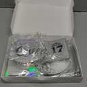 34pcs Dancing Queen Party Decorations 17,Dancing Queen Banner,Silver 17th Birthday Tiara and Sash,Balloons,Disco Hanging Swirls,Butterfly,Candles and Cake Topper,Tablecloth for 17 Birthday