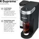 Keurig K-Supreme Coffee Maker, Single Serve K-Cup Pod Coffee Brewer, With MultiStream Technology, 66 Oz Dual-Position Reservoir