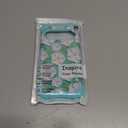 Hocase for Google Pixel 9 Pro XL Case, Shockproof Heavy Duty Protection Hard Plastic+Silicone Rubber Bumper Hybrid Protective Case for Google Pixel 9 Pro XL 6.8" 2024 - White Flowers in Teal