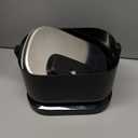 PETLIBRO Cat Water Fountain, Cordless Pet Water Fountain Battery Operated, 2.5L/84oz Dockstream Water Fountains for Cats Indoor, Cat Fountain with Stainless Steel Tray, Easy to Clean BPA-Free (Black)