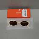 VANLINKER Polarized Retro Oval Sunglasses for Women and Men Small 90s Style VL9580