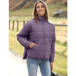 Ultra Light Down Jacket Packable Jacket Purple S