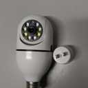 Light Bulb Security Camera, 5G& 2.4GHz WiFi 2K Security Cameras Wireless Outdoor Motion Detection and Alarm,Two-Way Talk,Color Night Vision,Human Detection, Camera Light Bulb Easy to Install