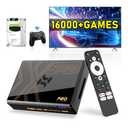 Kinhank Super Console X5 PRO Retro Game Console with 16000+Games, Android 12.0 OS, RockChip RK3588S, Emulator Console, 8K UHD Output, WI-FI 6, BT 5.0, AV1, Wireless Controller  +  GameSir T3 Wireless Gaming Controller, PC Controller for Windows 7/8/10/11, Android, Gamepad Joystick with Turbo and Dual Vibration, Gaming Controller for Android TV/TV Box, 40 Hours Working Battery, Black